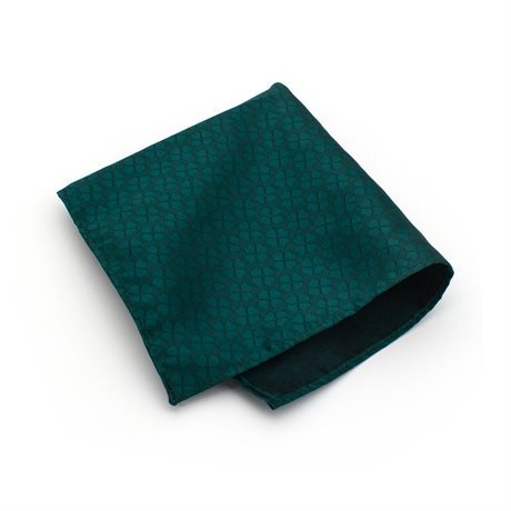 Ficknäsduk med invävda klöver