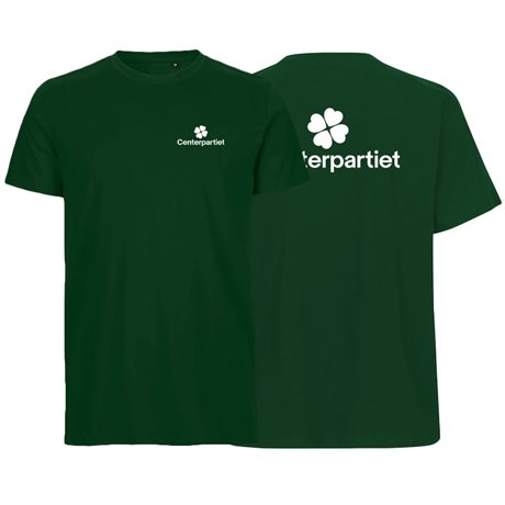 T-shirt unisex, logo på bröstet